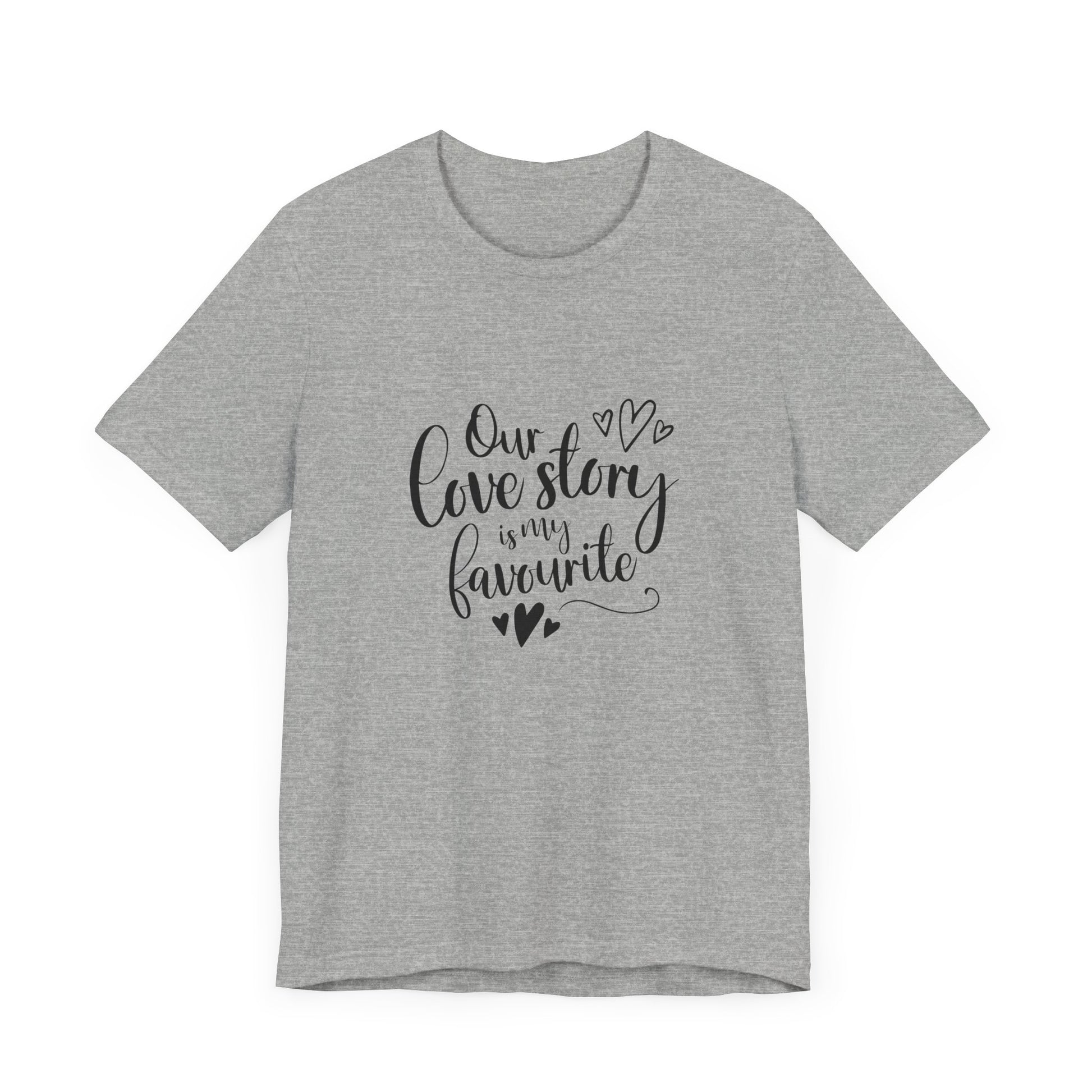 Couples Gift Shirt – Our Love Story Is My Favorite Tee