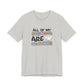 T-Shirt All of My Systems Are Nervous T-Shirt – Pastel Goose Humor Tee