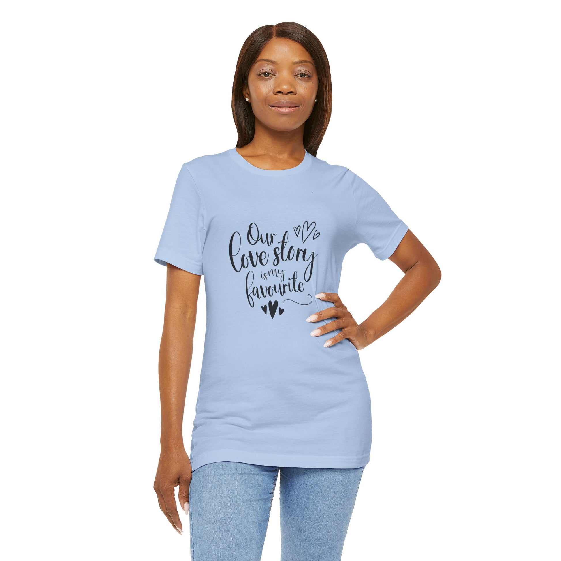 Couples Gift Shirt – Our Love Story Is My Favorite Tee