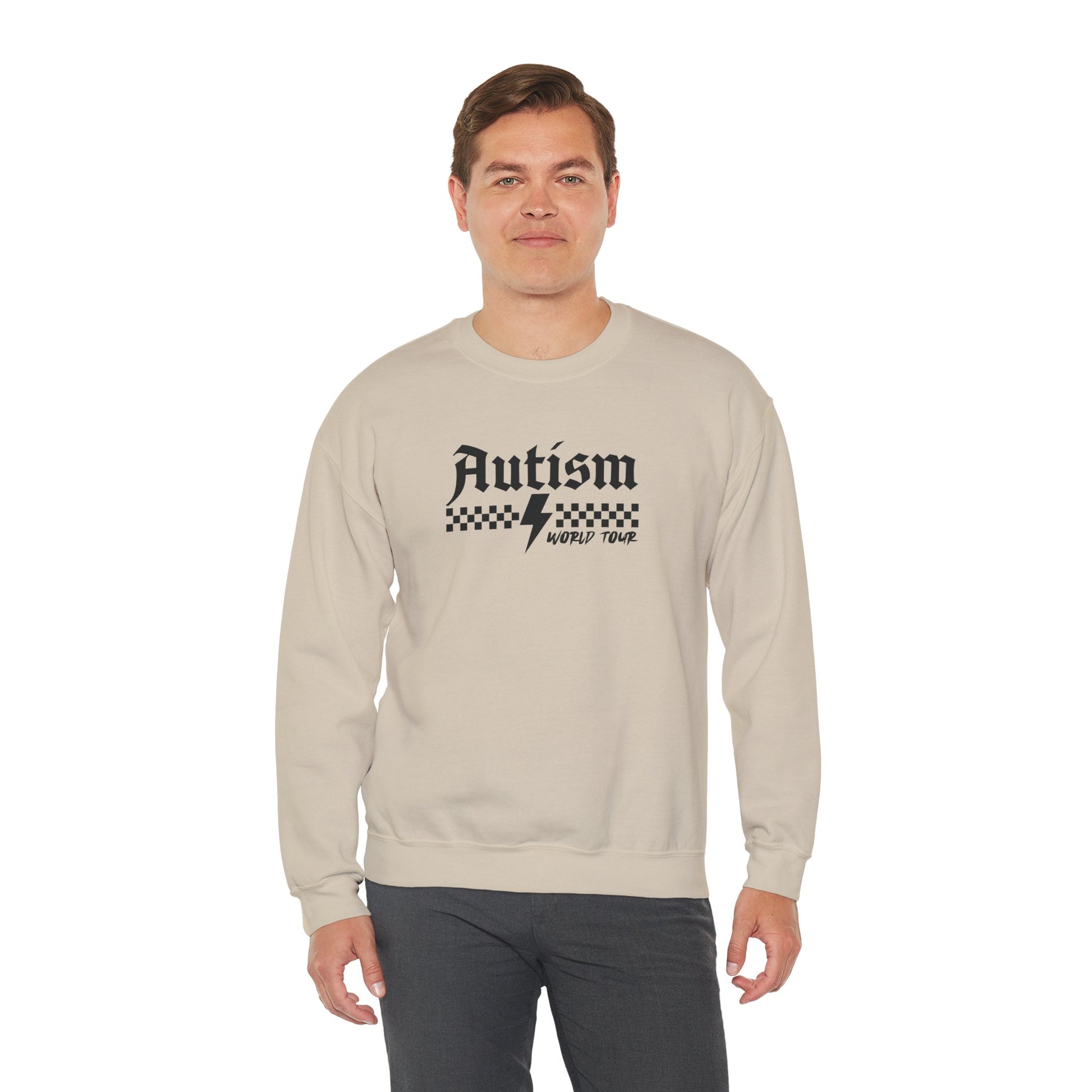 Sweatshirt Autism Awareness World Tour Statement Autism Sweatshirt