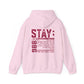 Stay, You Matter – Mental Health Matters Hoodie With Back Print
