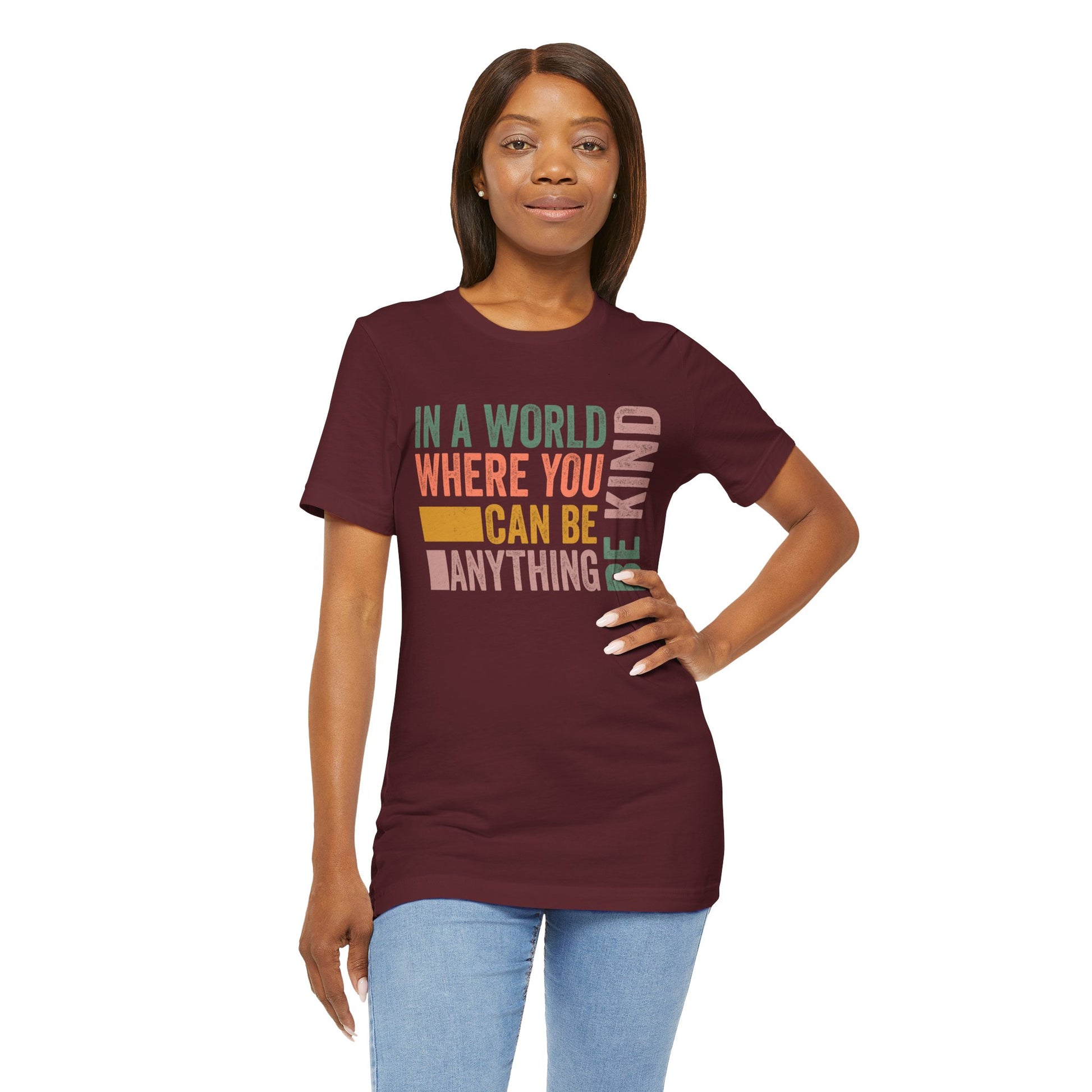 Positive Affirmation Shirt – Be Kind Inspirational Tee