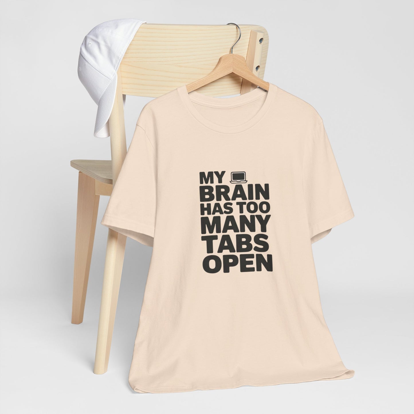 T-Shirt MY BRAIN HAS TOO MANY TABS OPEN – Funny ADHD T Shirt for Adults