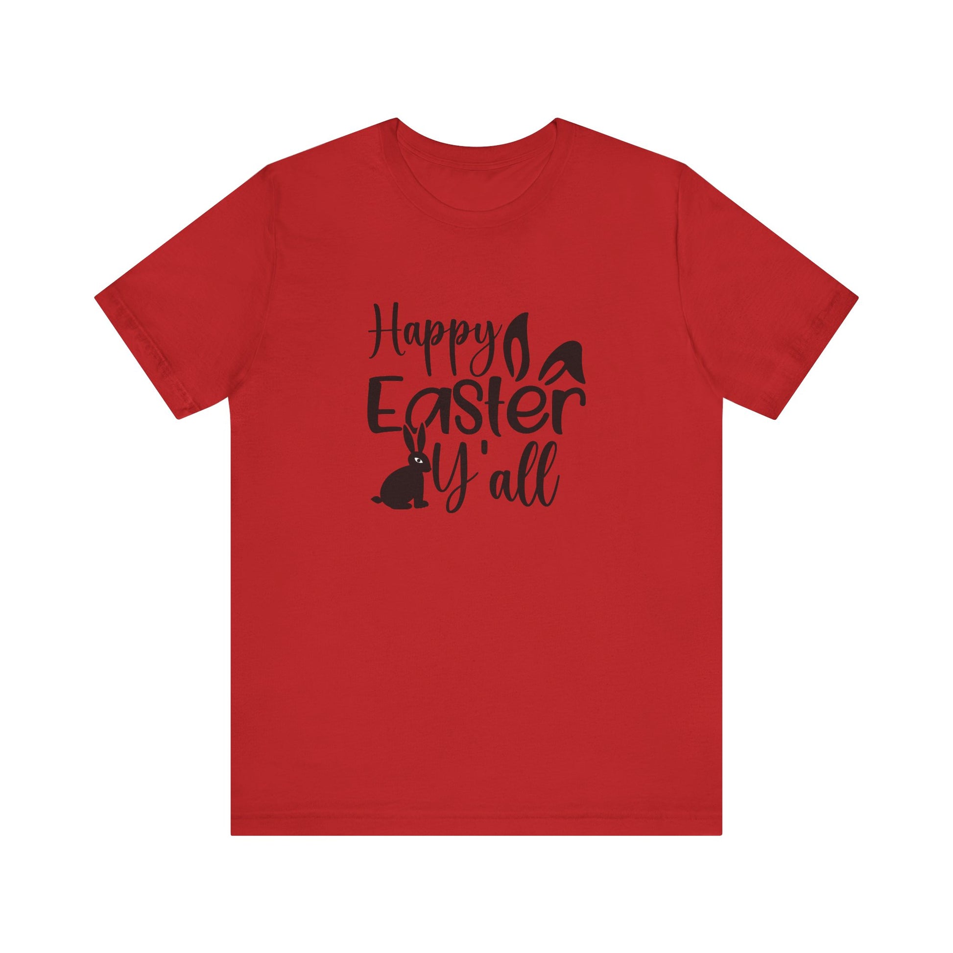 Red Southern Easter Shirt – Hoppy Easter, Y’all! Tee