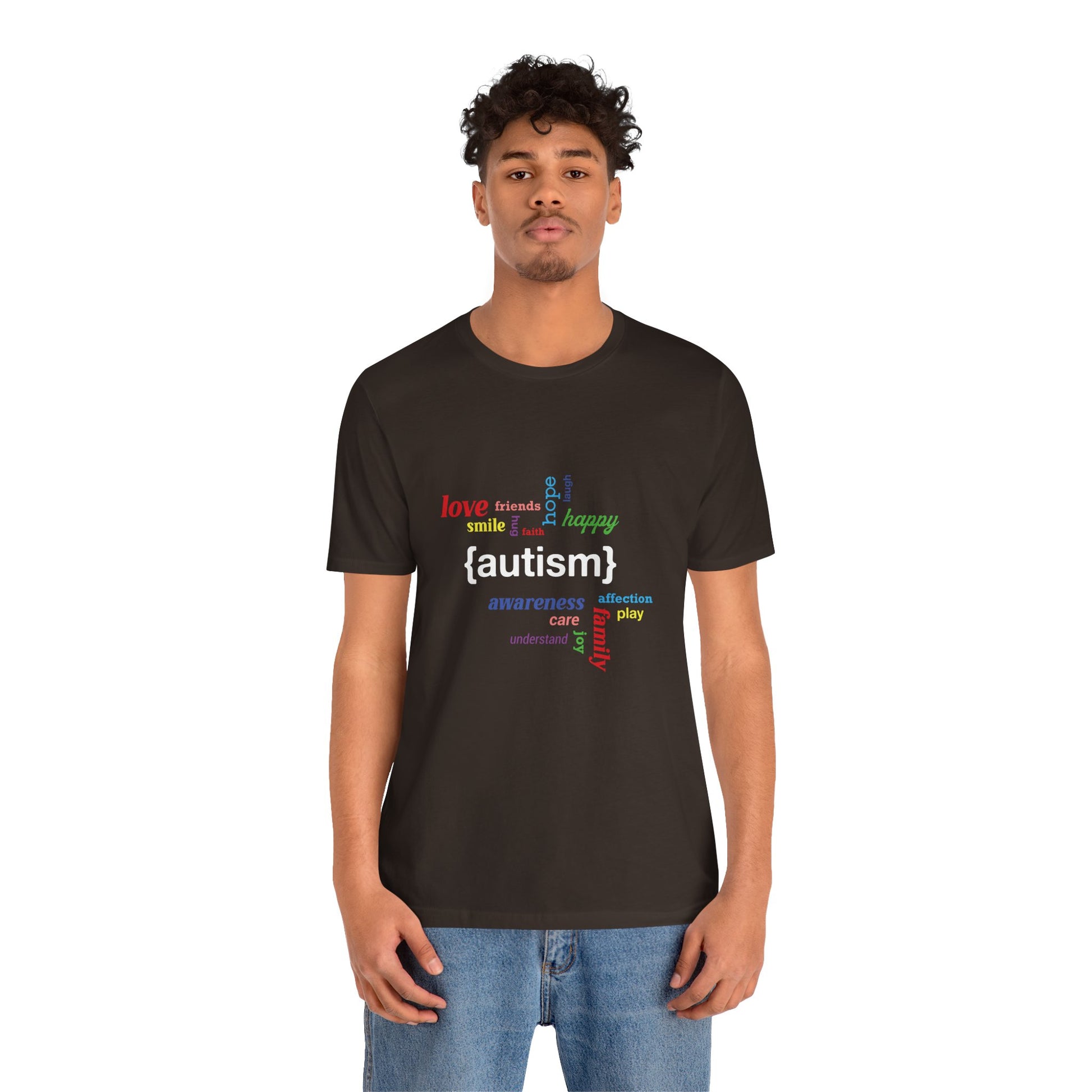 T-Shirt Love Friends Hug Faith Awareness [Autism] Subtle Autism T Shirt