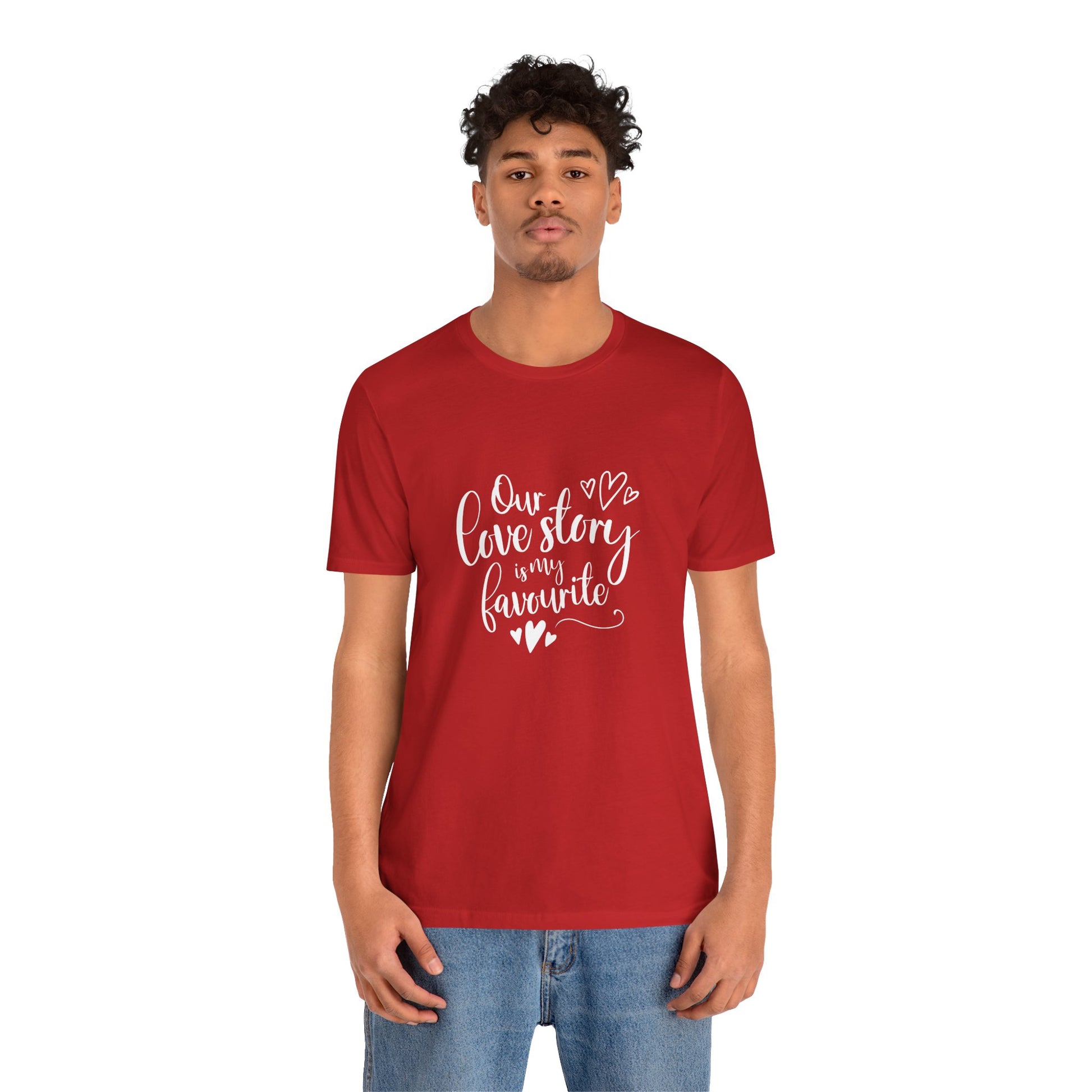 Couples Gift Shirt – Our Love Story Is My Favorite Tee
