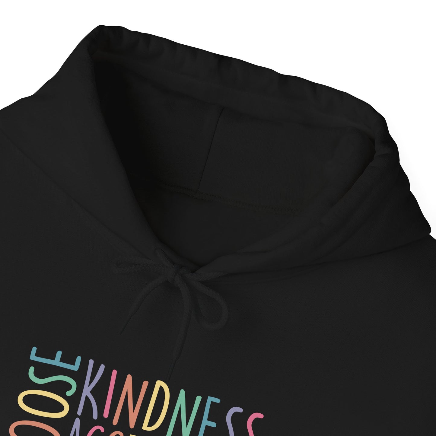 CHOOSE KINDNESS Hoodie – Colorful Inclusion & Acceptance Design