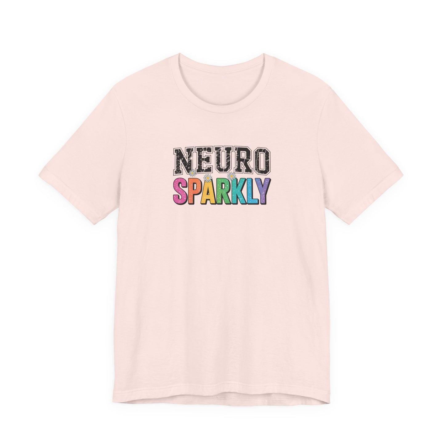 T-Shirt NEURO SPARKLY – Colorful ADHD T Shirt for Women & Young Adults