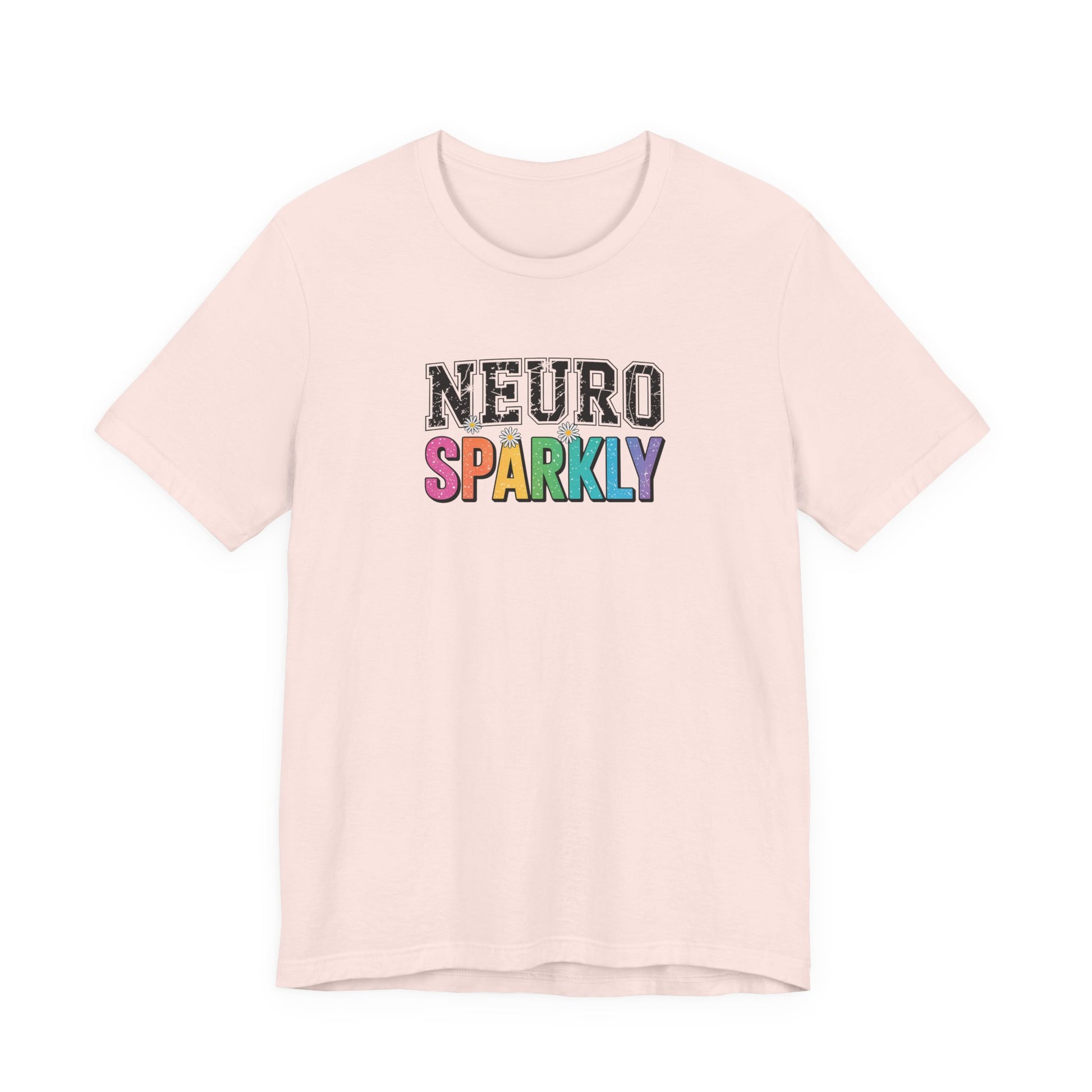 T-Shirt NEURO SPARKLY – Colorful ADHD T Shirt for Women & Young Adults