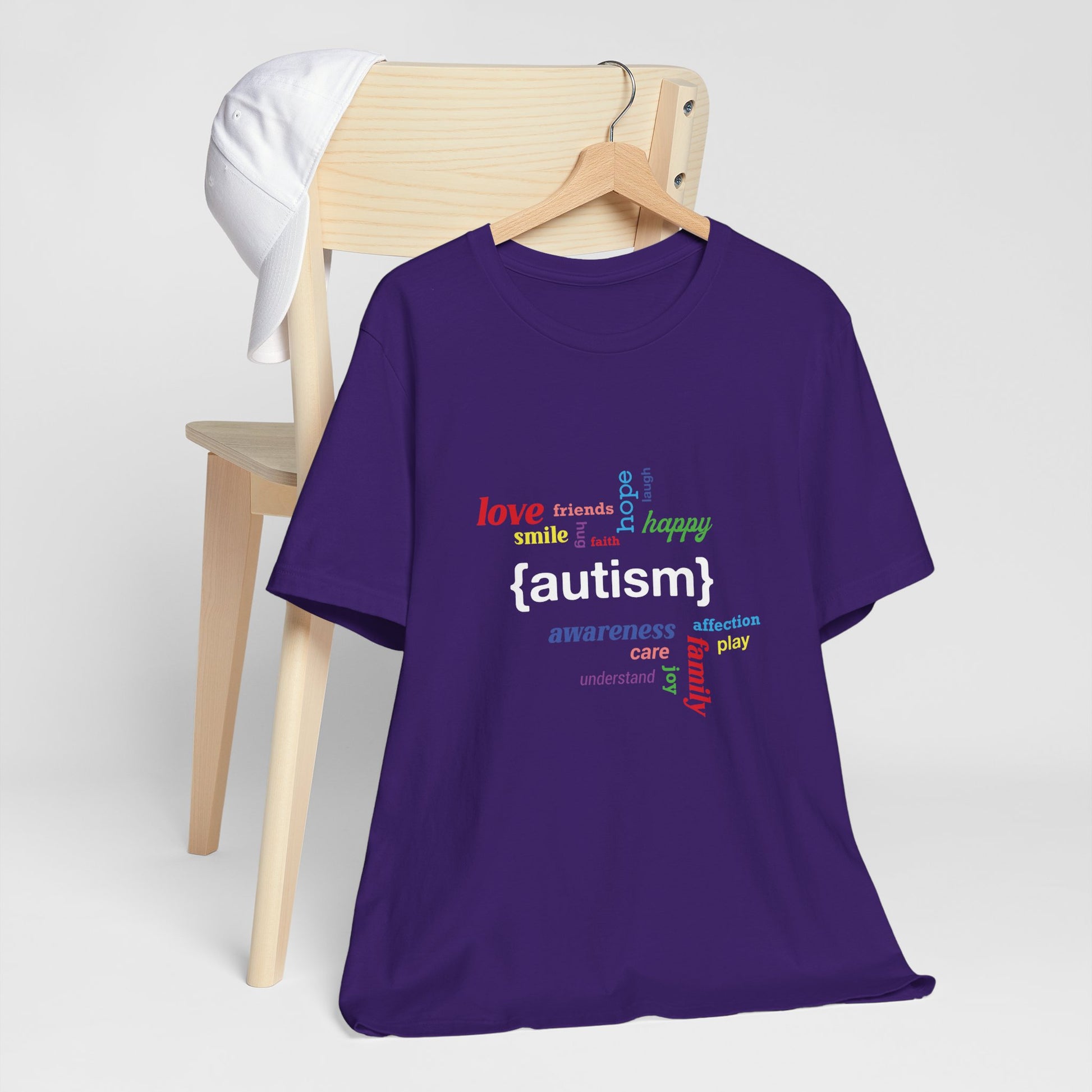 T-Shirt Love Friends Hug Faith Awareness [Autism] Subtle Autism T Shirt