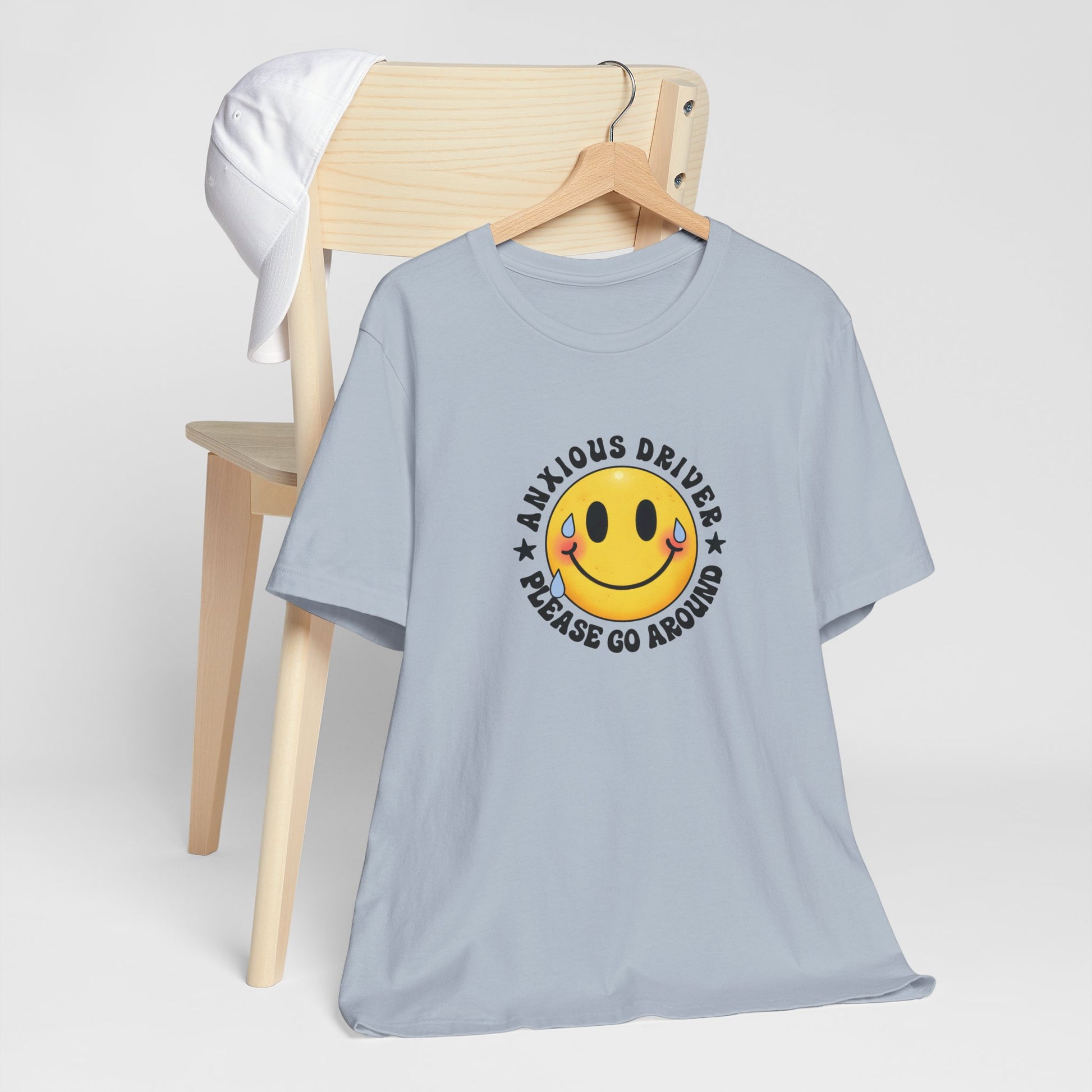 T-Shirt Anxious Driver Please Go Around – Social Anxiety Driving Shirt