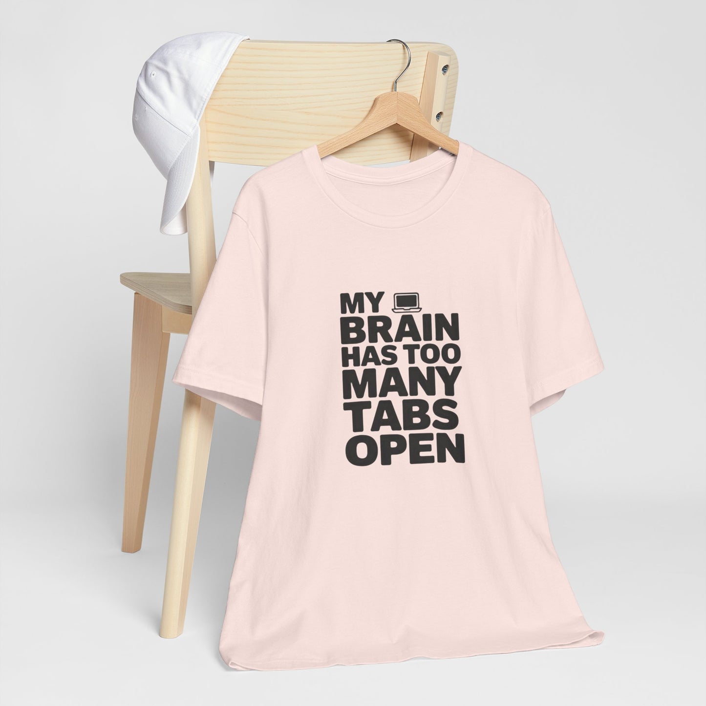 T-Shirt MY BRAIN HAS TOO MANY TABS OPEN – Funny ADHD T Shirt for Adults