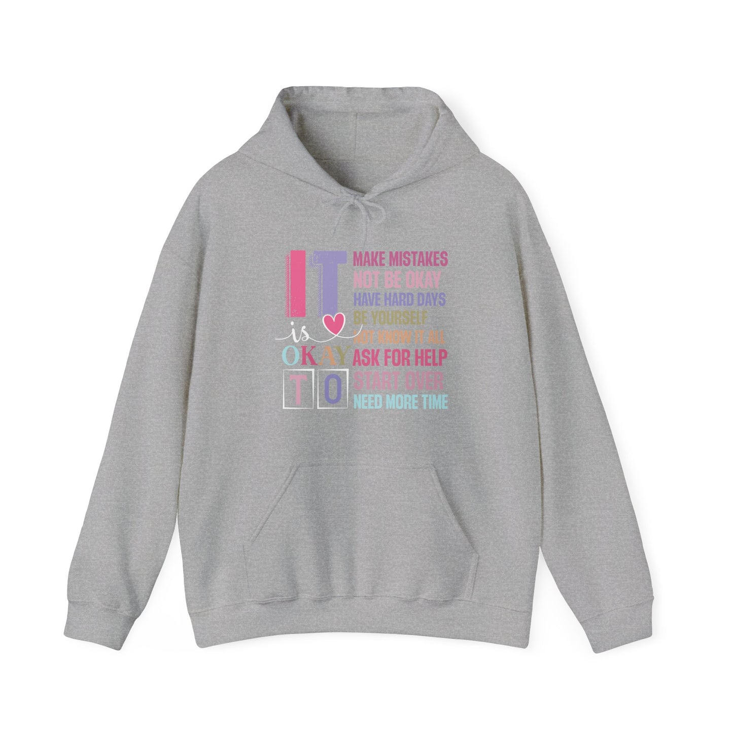 It’s Okay to Make Mistakes – Suicide Prevention Hoodie