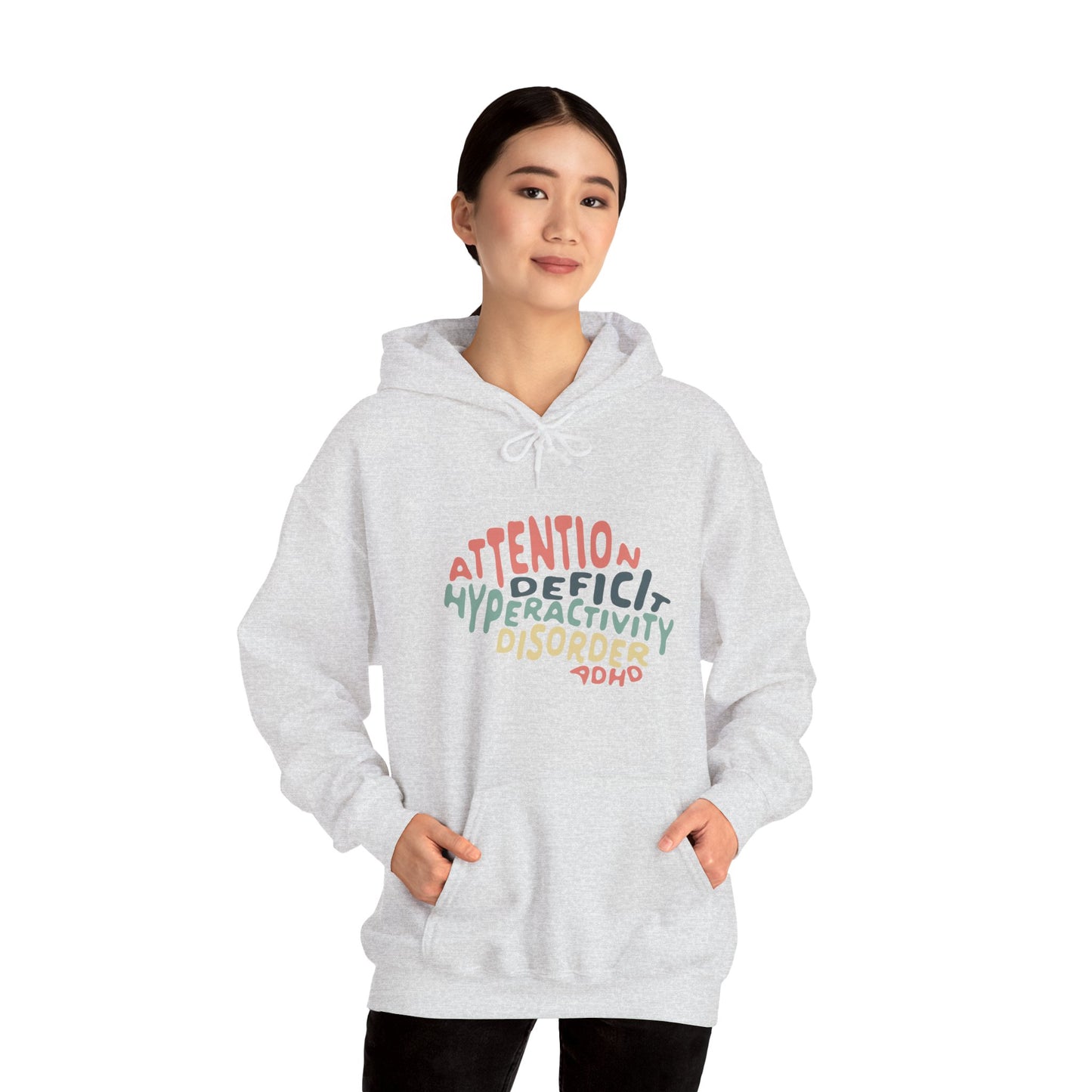 Hoodie Attention Hyperactivity Deficit Disorder Hoodie – ADHD Awareness Hoodie