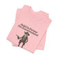 T-Shirt Hold On Partner T-Shirt – Funny ADHD T-Shirt with Cowboy Frog