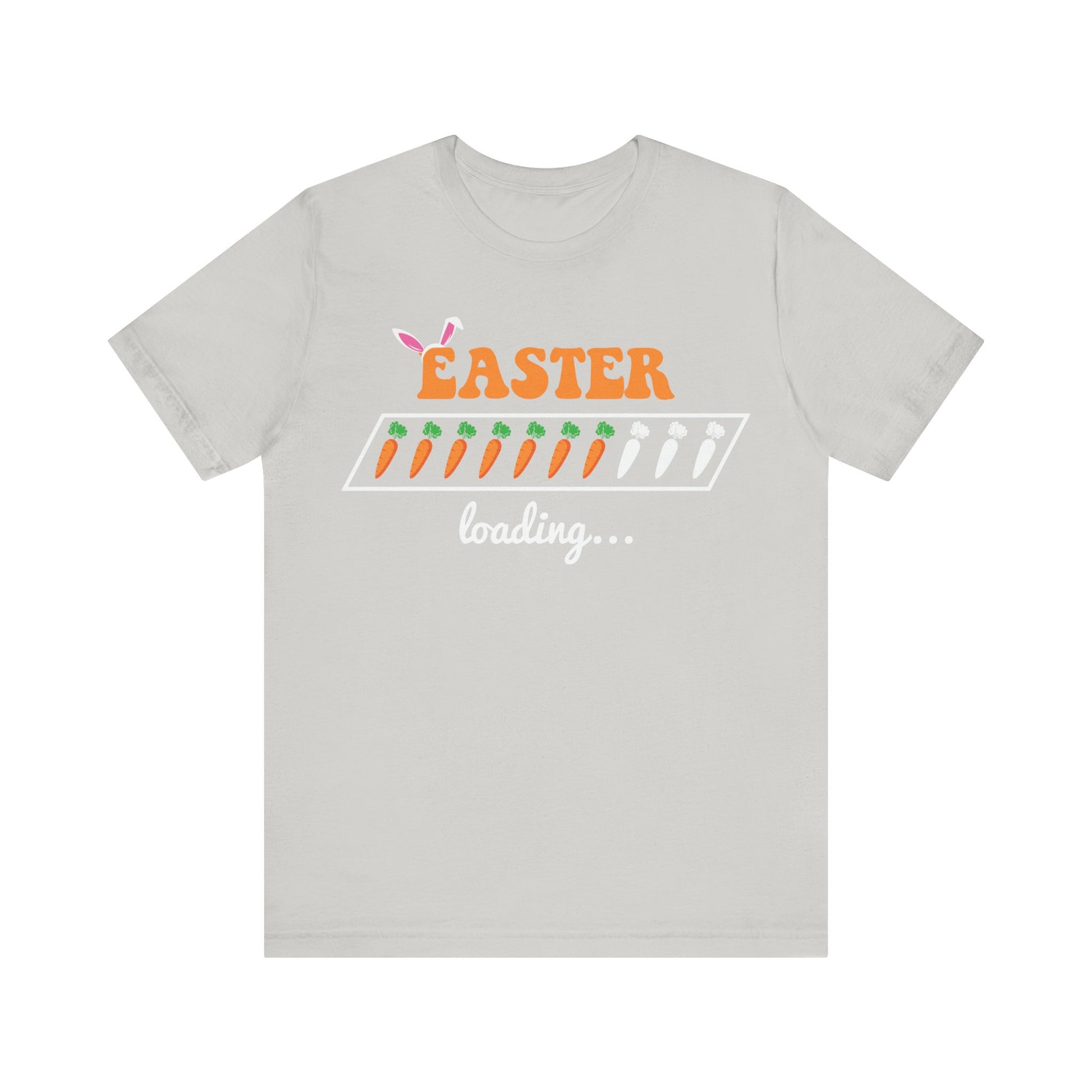 Silver Trendy Easter Shirt – Easter Loading... Please Wait Tee