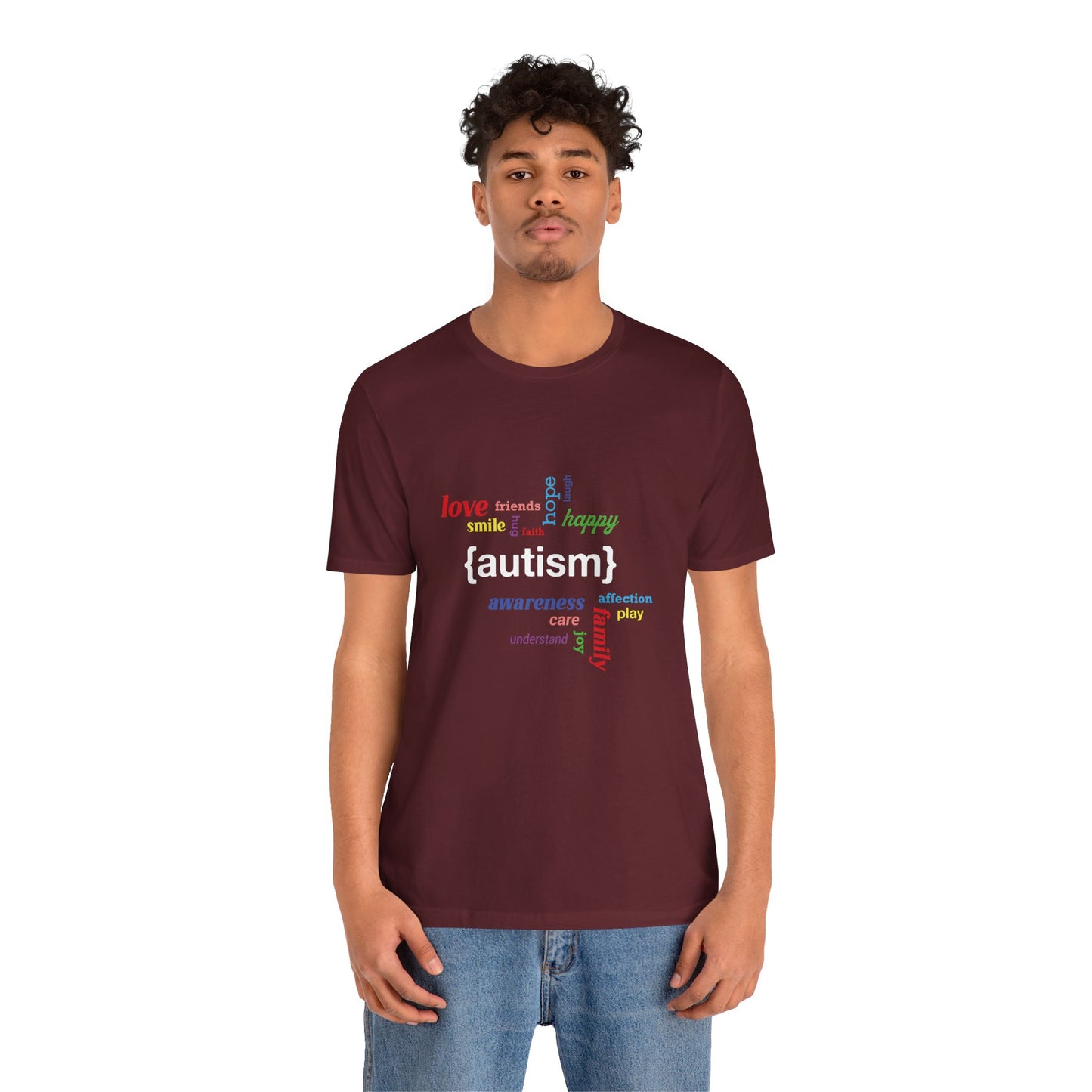 T-Shirt Love Friends Hug Faith Awareness [Autism] Subtle Autism T Shirt