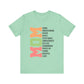 Heather Mint Empowering Mom T-Shirt – Beautiful, Strong, Loved MOM