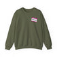 Sweatshirt Hello, I'm Anxious Nametag Sweatshirt for Socially Anxious Women