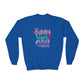 Royal Bunny Kisses & Easter Wishes Sweatshirt | Cute Easter Sweatshirt for Kids