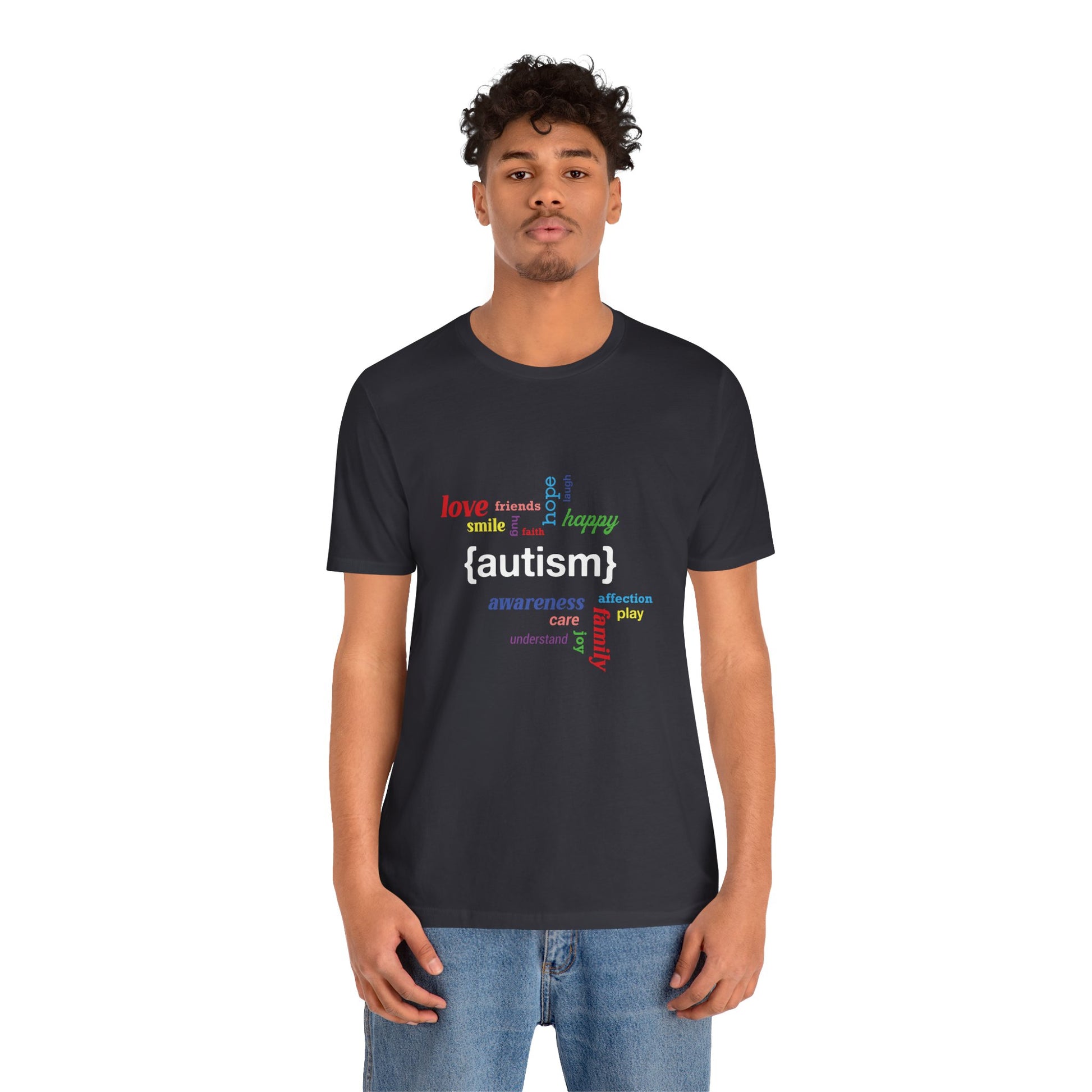 T-Shirt Love Friends Hug Faith Awareness [Autism] Subtle Autism T Shirt