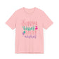 Cute Easter Shirt – Bunny Kisses & Easter Wishes Tee for Women | Family Easter Tee