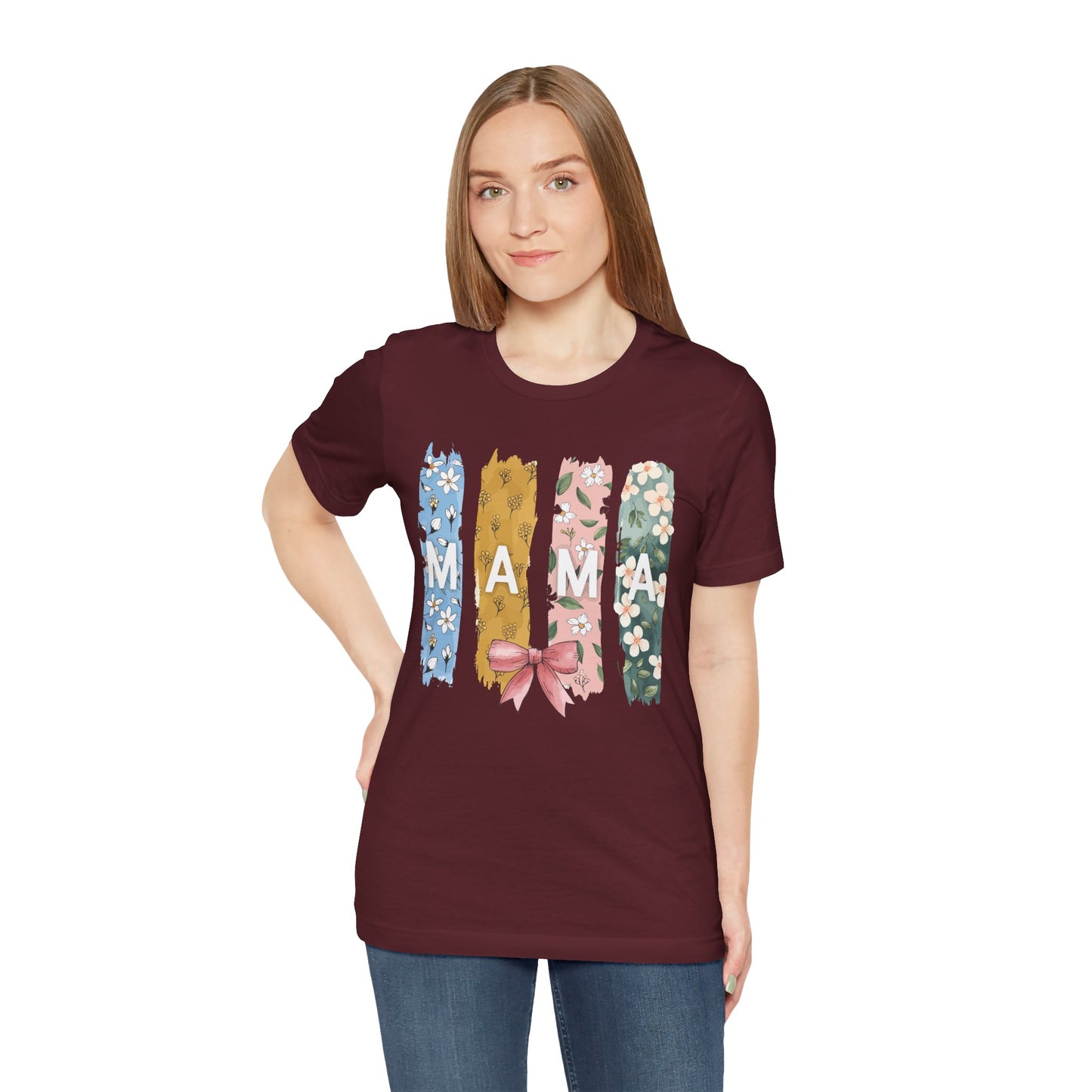 Mama – Colorful Floral Mom’s Day Shirt for Stylish Moms