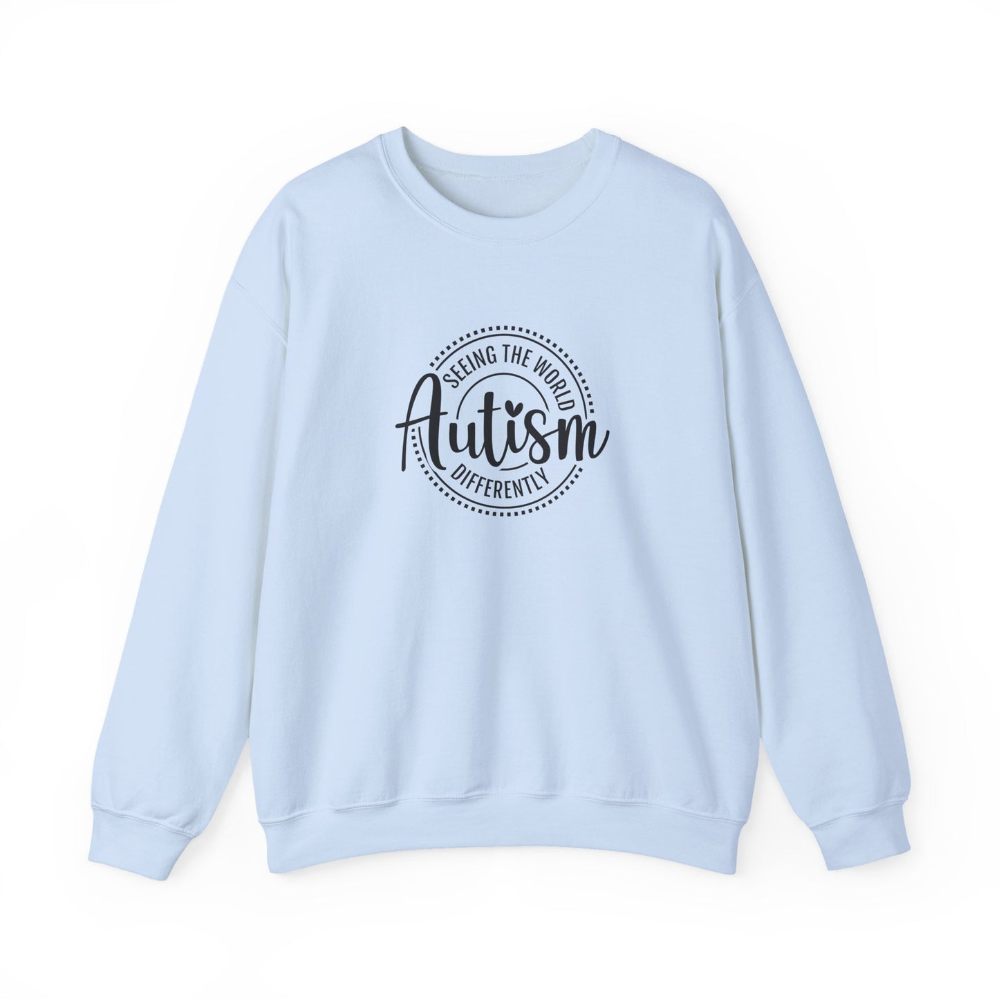 Sweatshirt Seeing the World Differently Autism Sweatshirt for Women & Teens