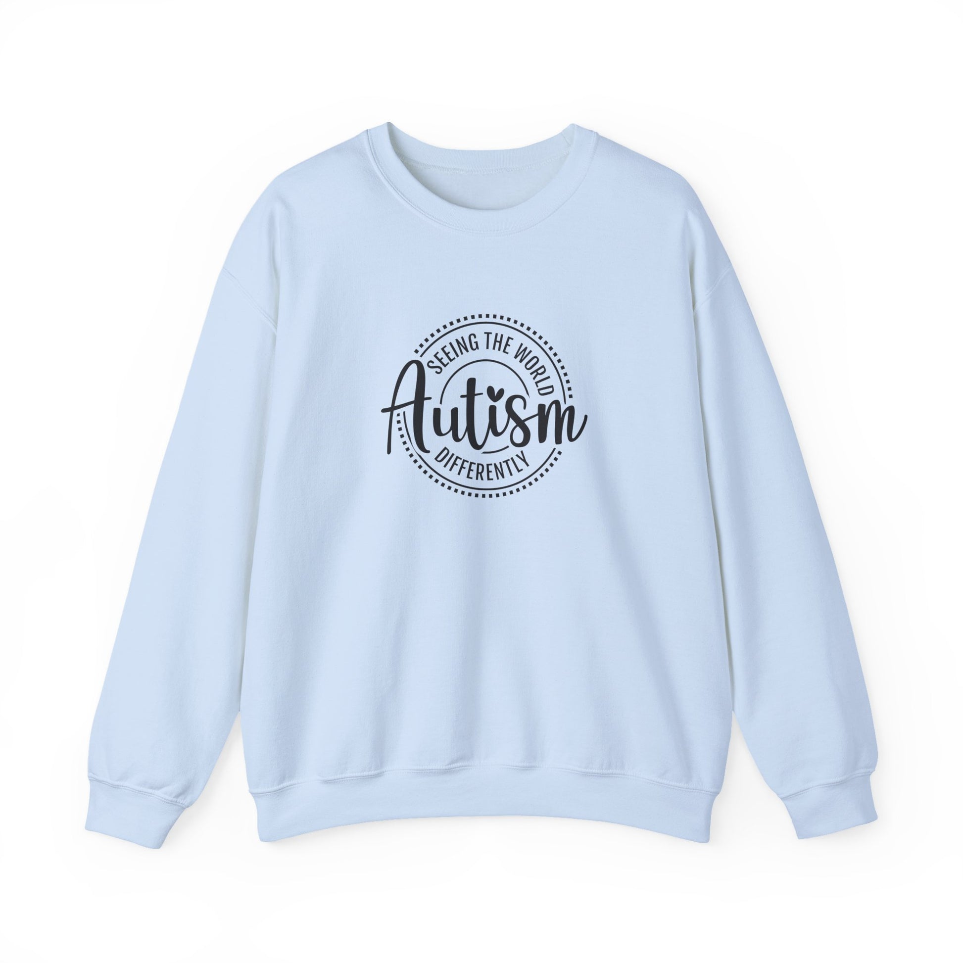 Sweatshirt Seeing the World Differently Autism Sweatshirt for Women & Teens