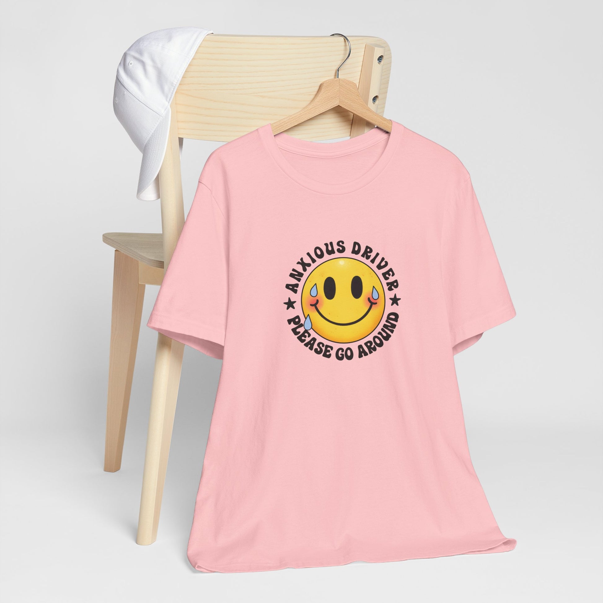 T-Shirt Anxious Driver Please Go Around – Social Anxiety Driving Shirt