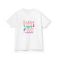 Bunny Kisses & Easter Wishes Kids Easter Shirt | Cute Easter Tee