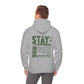 Stay, You Matter – Mental Health Matters Hoodie With Back Print