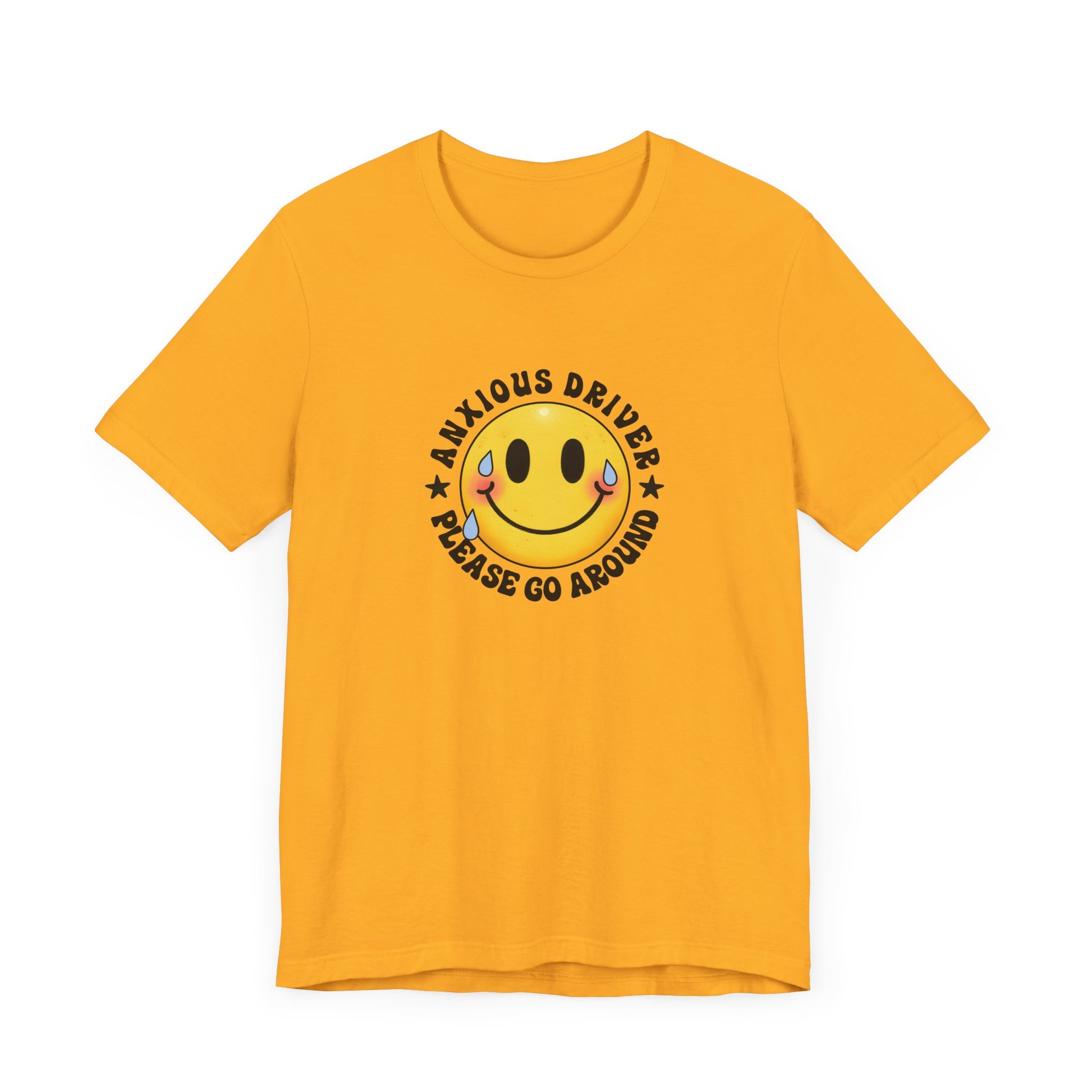 T-Shirt Anxious Driver Please Go Around – Social Anxiety Driving Shirt