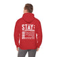 Stay, You Matter – Mental Health Matters Hoodie With Back Print