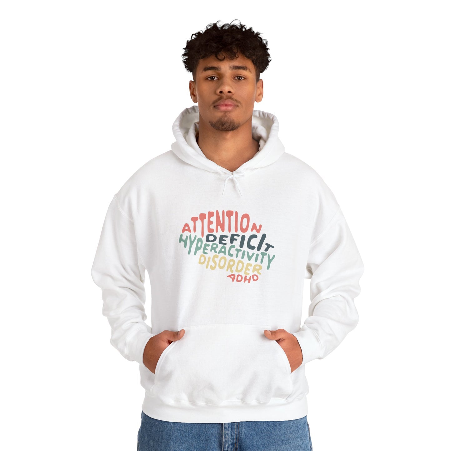 Hoodie Attention Hyperactivity Deficit Disorder Hoodie – ADHD Awareness Hoodie