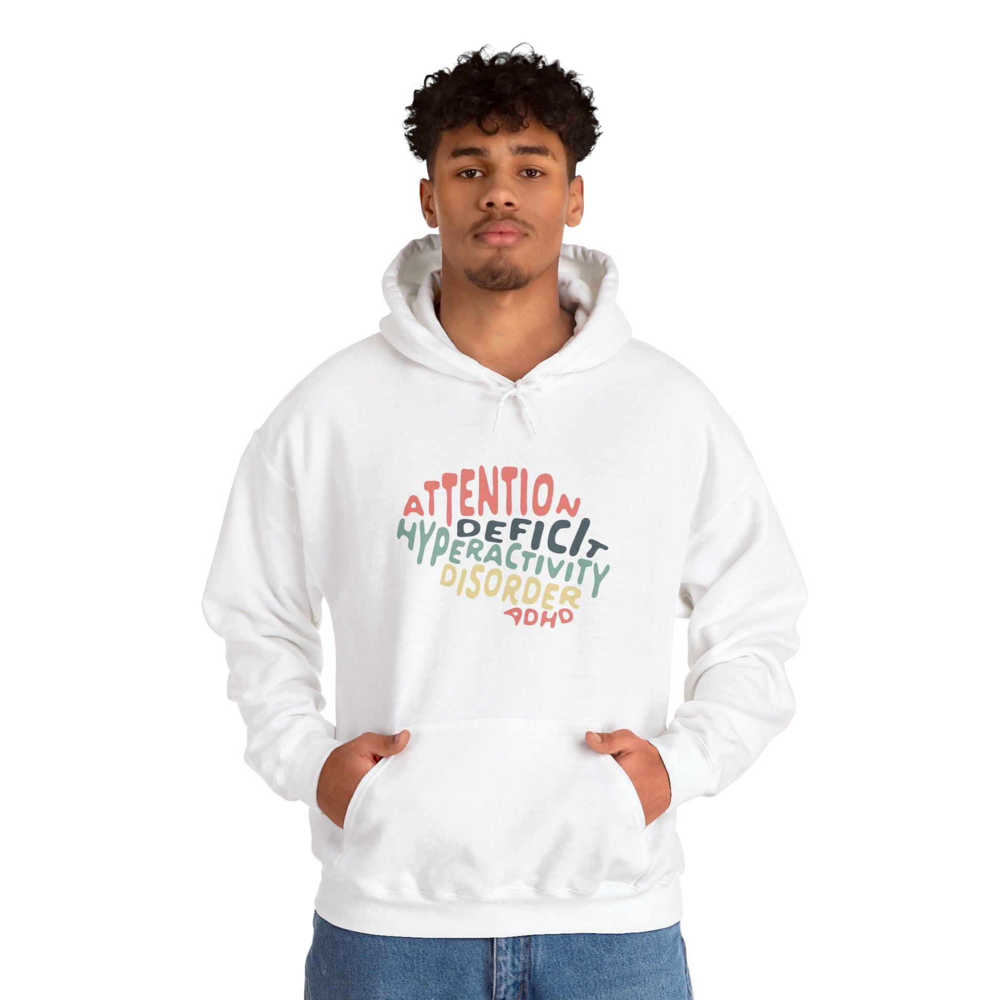 Hoodie Attention Hyperactivity Deficit Disorder Hoodie – ADHD Awareness Hoodie