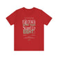 Red Motivational Quote Shirt – Fall Down Seven Times Stand Up Eight