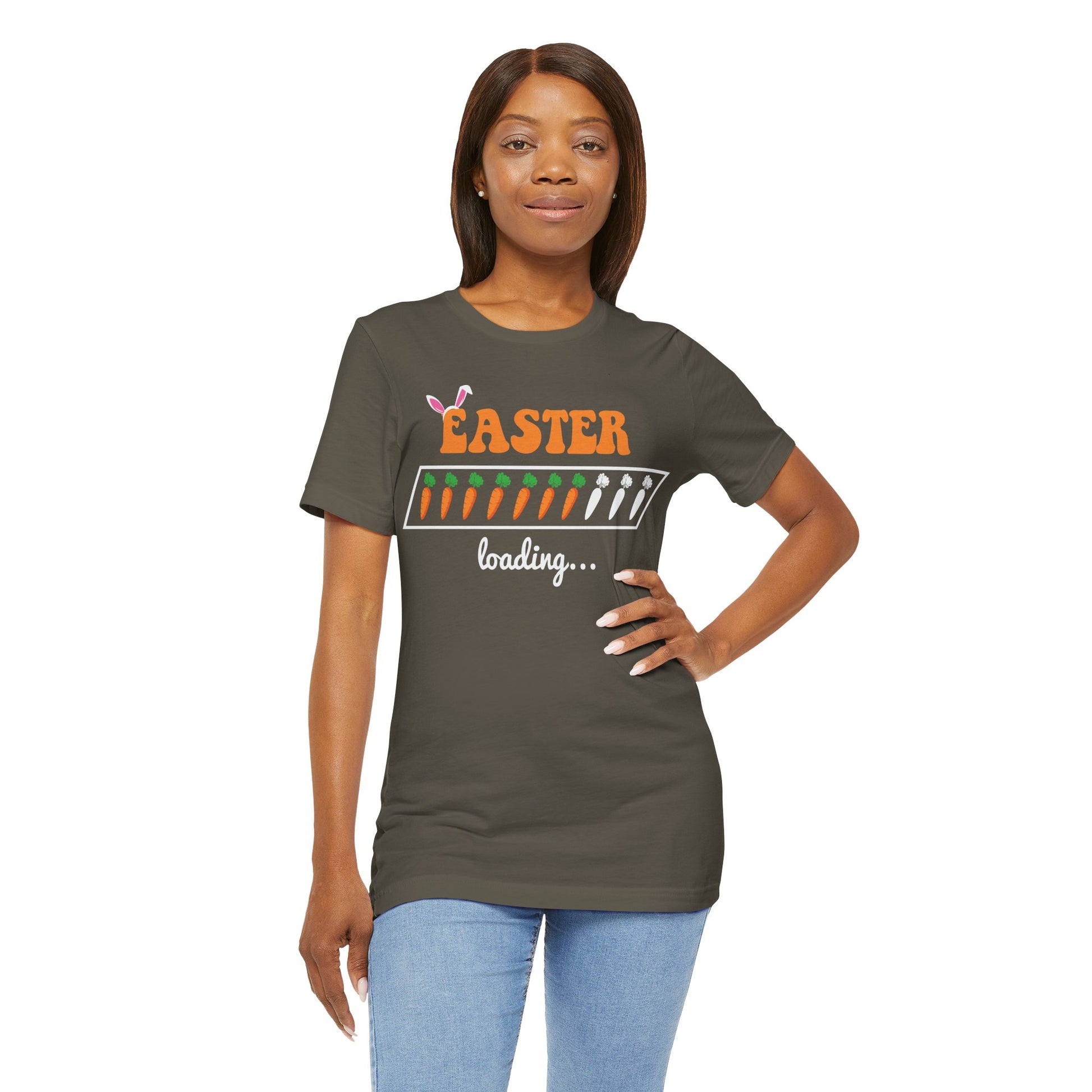 Trendy Easter Shirt – Easter Loading... Please Wait Tee