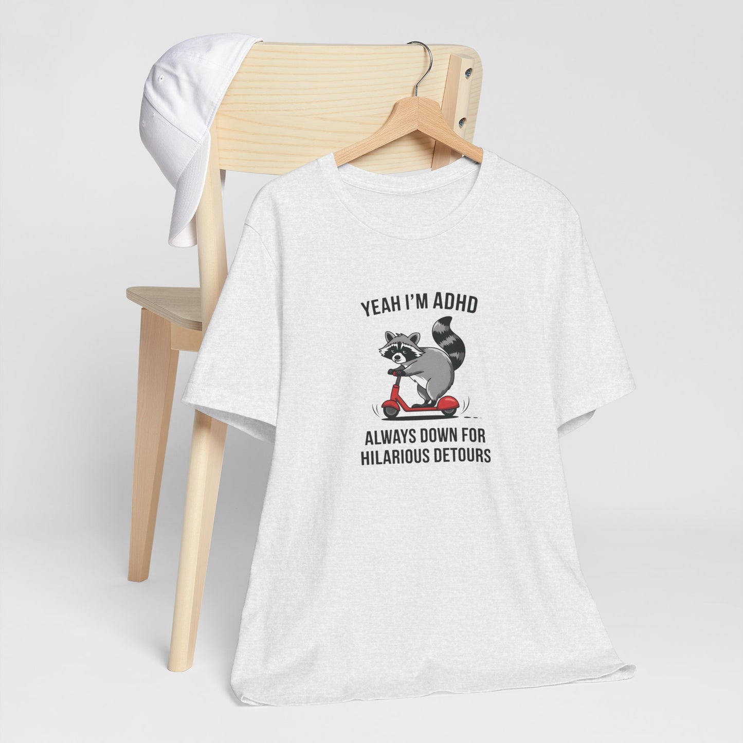 T-Shirt YEAH I’M ADHD T-Shirt – Funny ADHD Detour Cartoon Shirt