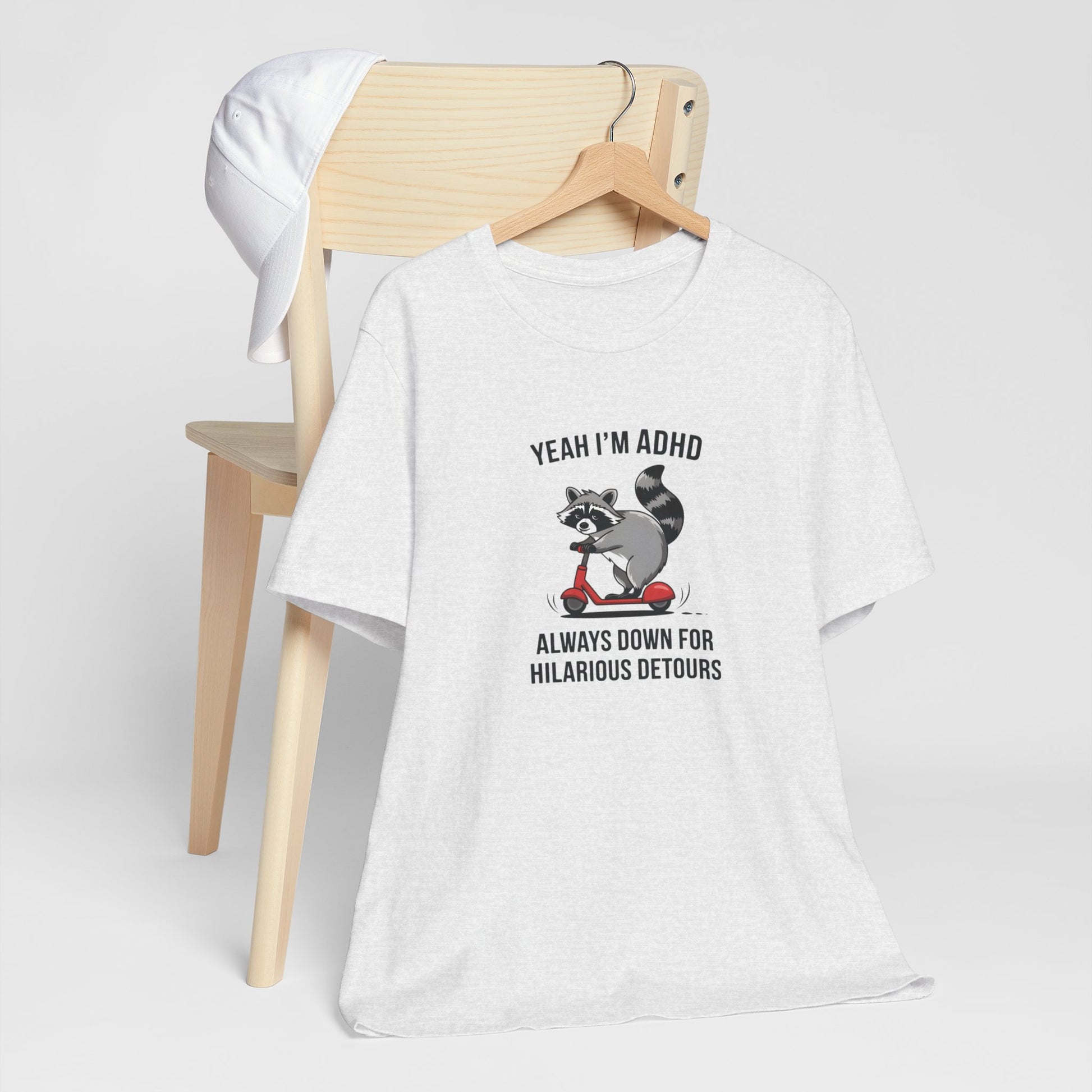 T-Shirt YEAH I’M ADHD T-Shirt – Funny ADHD Detour Cartoon Shirt