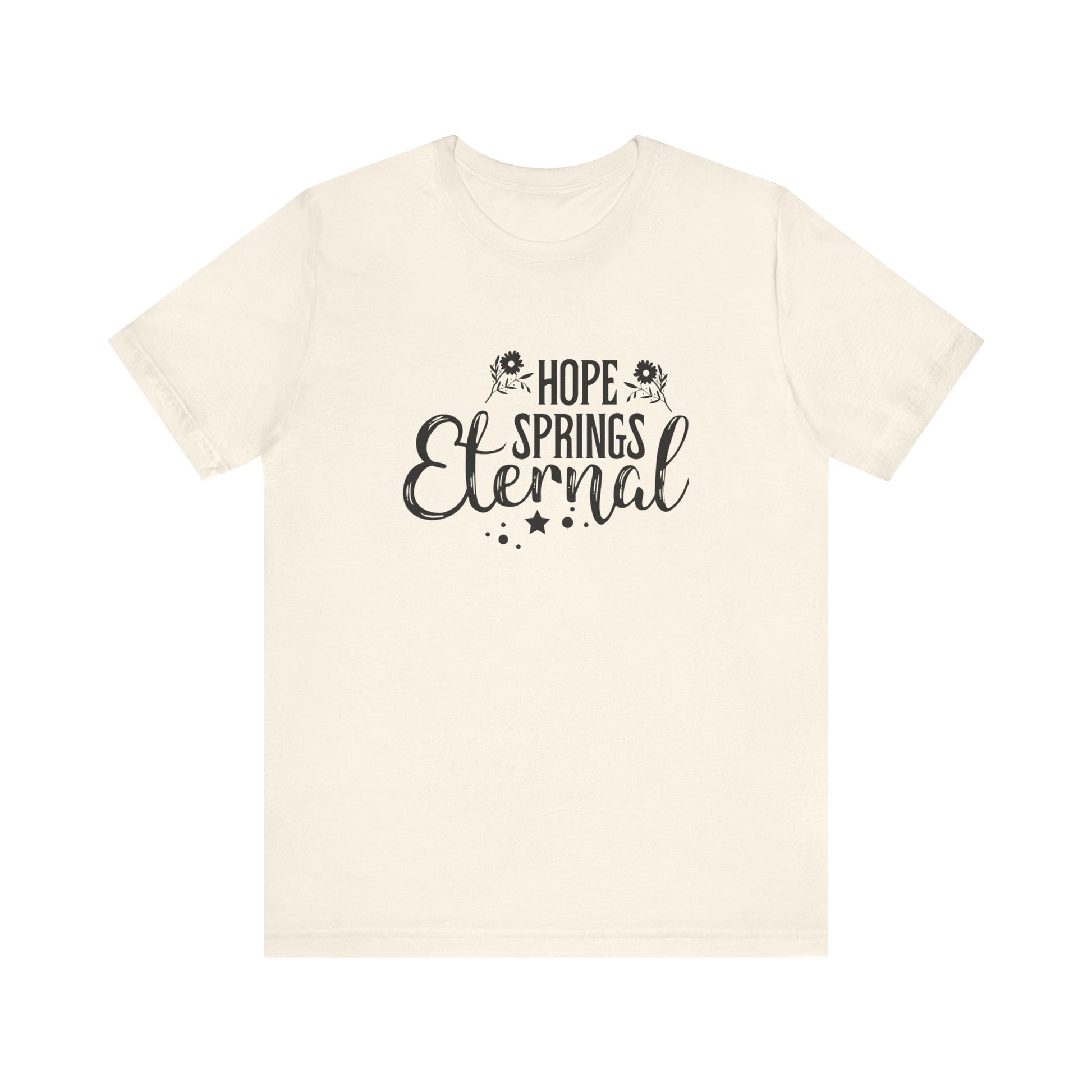 Natural Motivational Shirts – Hope Springs Eternal Women’s Easter Tee