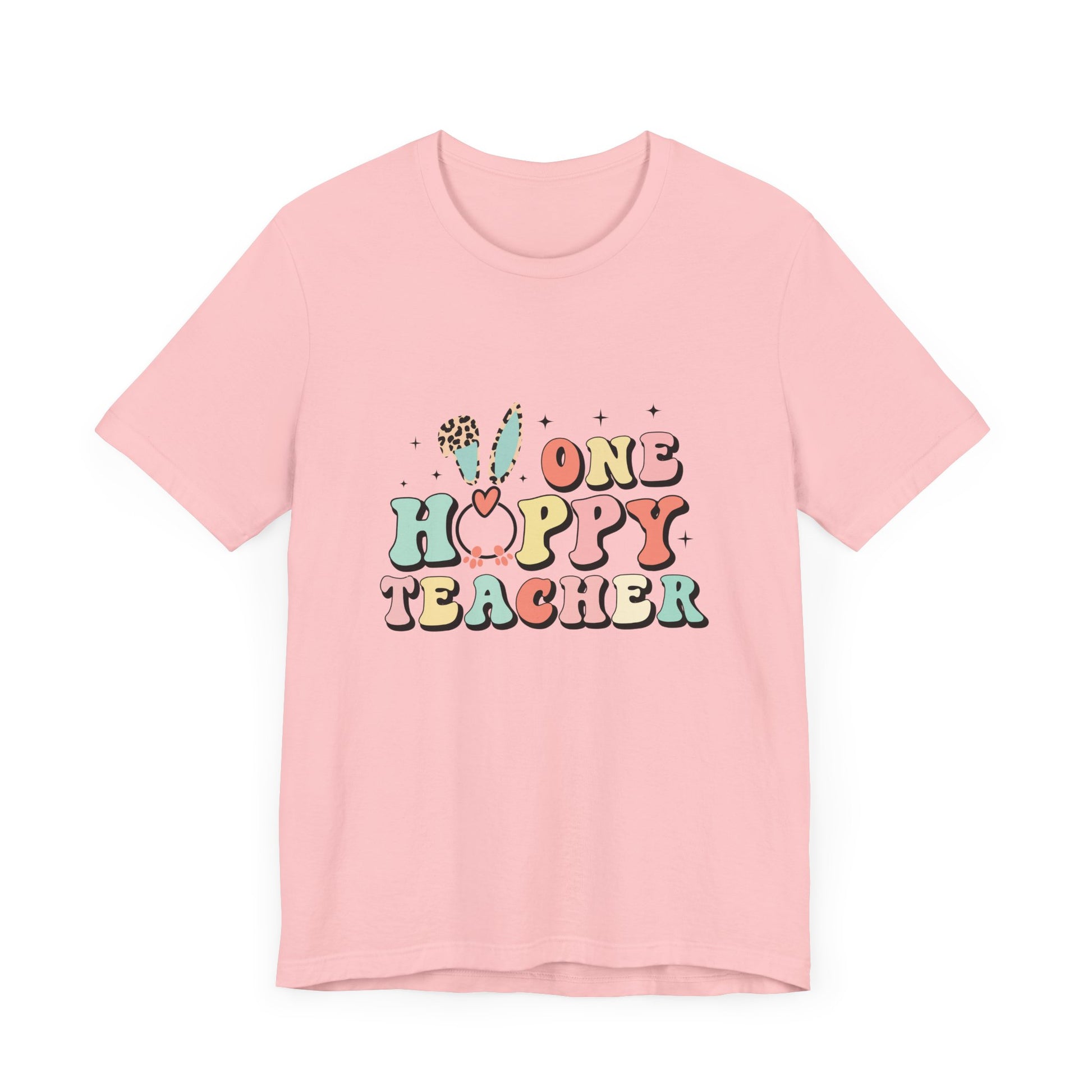 Teacher Easter Shirt – One Hoppy Teacher Bunny Tee