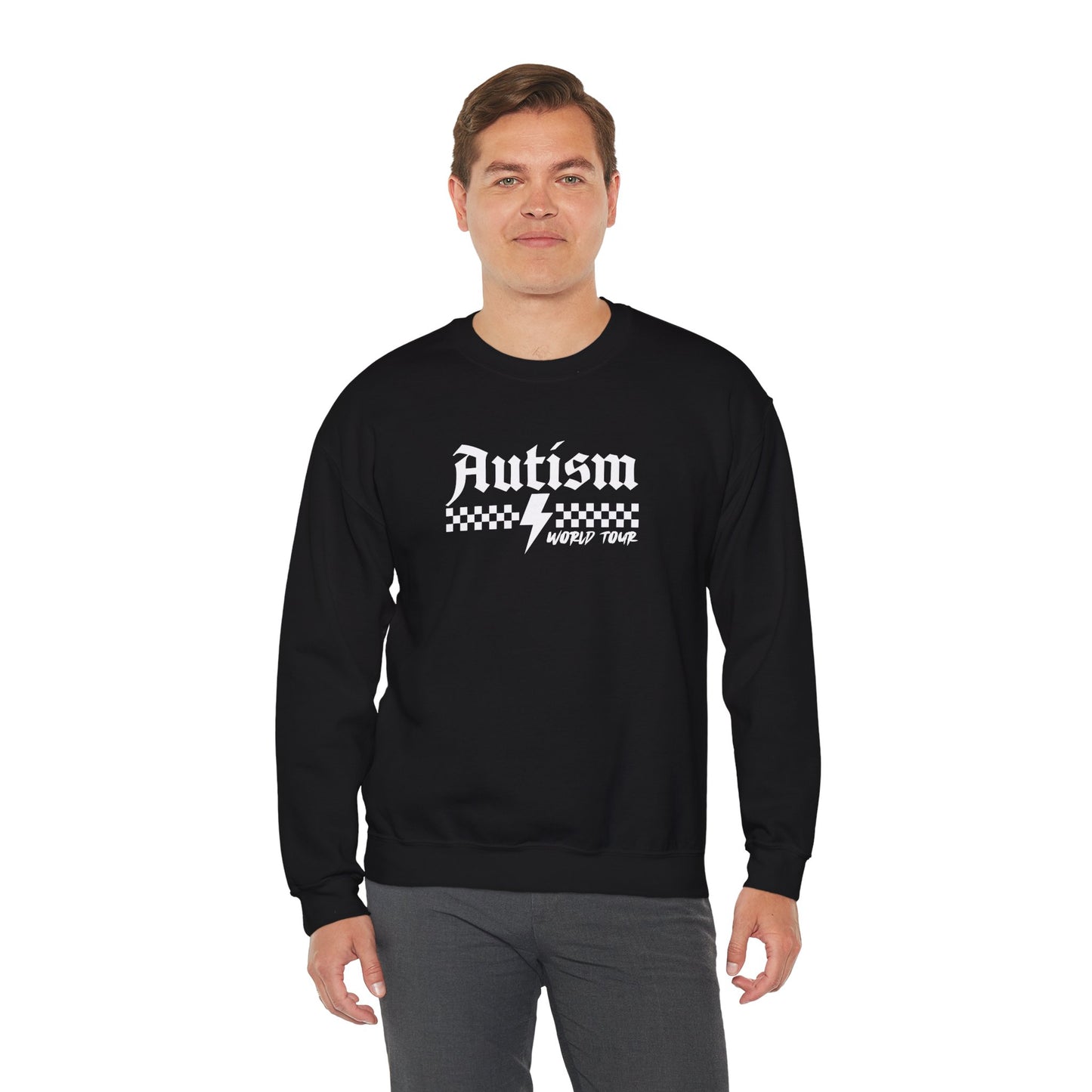 Sweatshirt Autism Awareness World Tour Statement Autism Sweatshirt