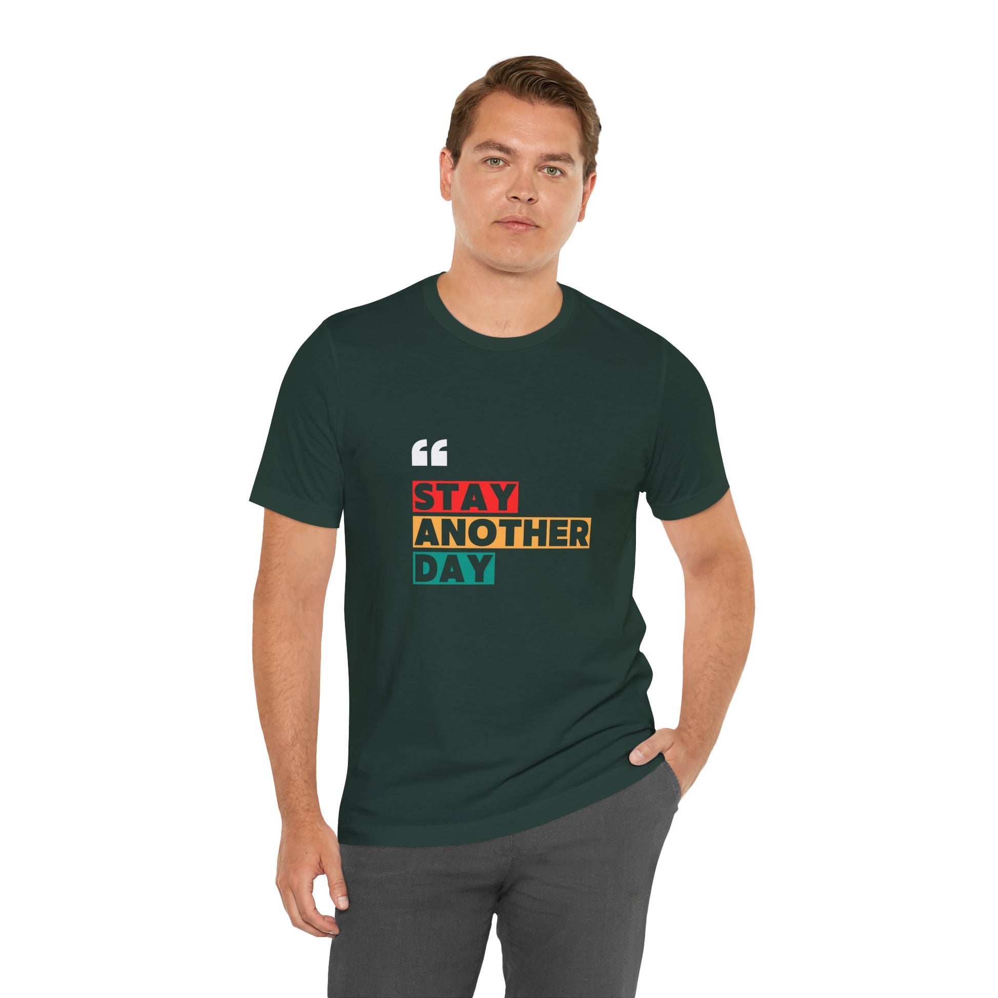 Stay Another Day – Forest Stay Another Day T Shirt for Suicide Prevention