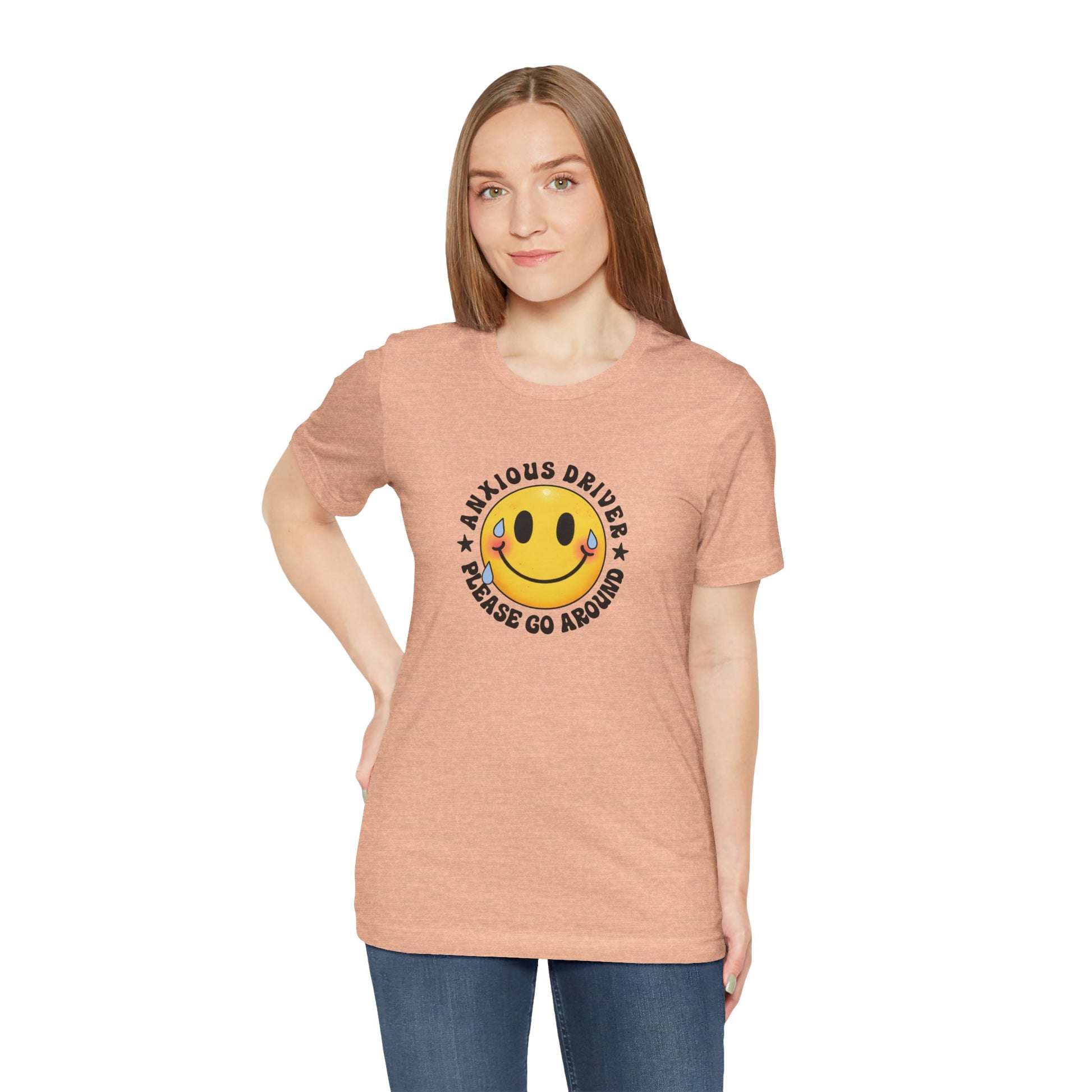 T-Shirt Anxious Driver Please Go Around – Social Anxiety Driving Shirt