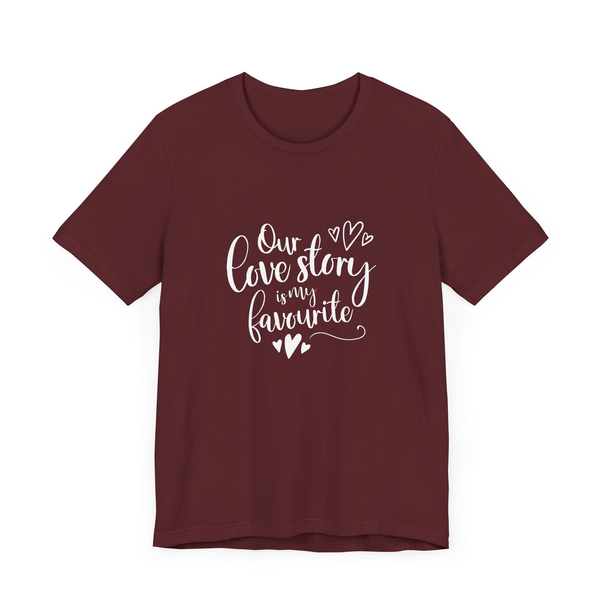 Couples Gift Shirt – Our Love Story Is My Favorite Tee