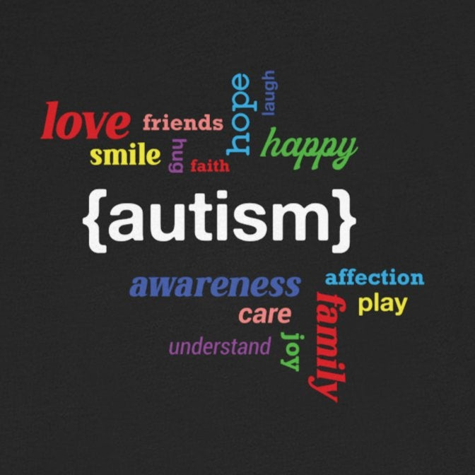 T-Shirt Love Friends Hug Faith Awareness [Autism] Subtle Autism T Shirt