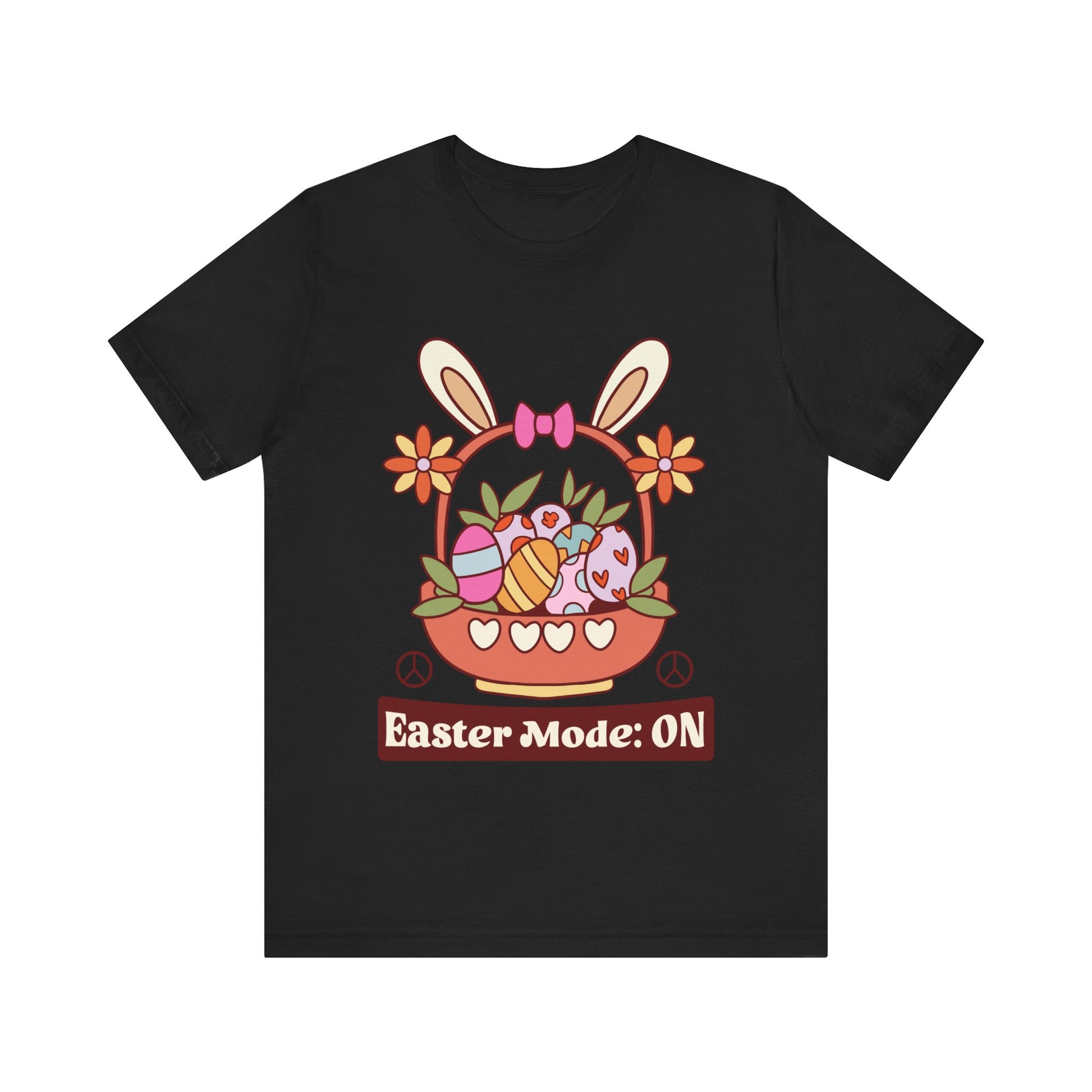 Black Easter Mode: ON Easter Shirt | Funny & Trendy Women's Easter Tee