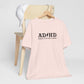 T-Shirt ADHD HIGHWAY T-Shirt – Funny ADHD T-Shirt with Bold Text