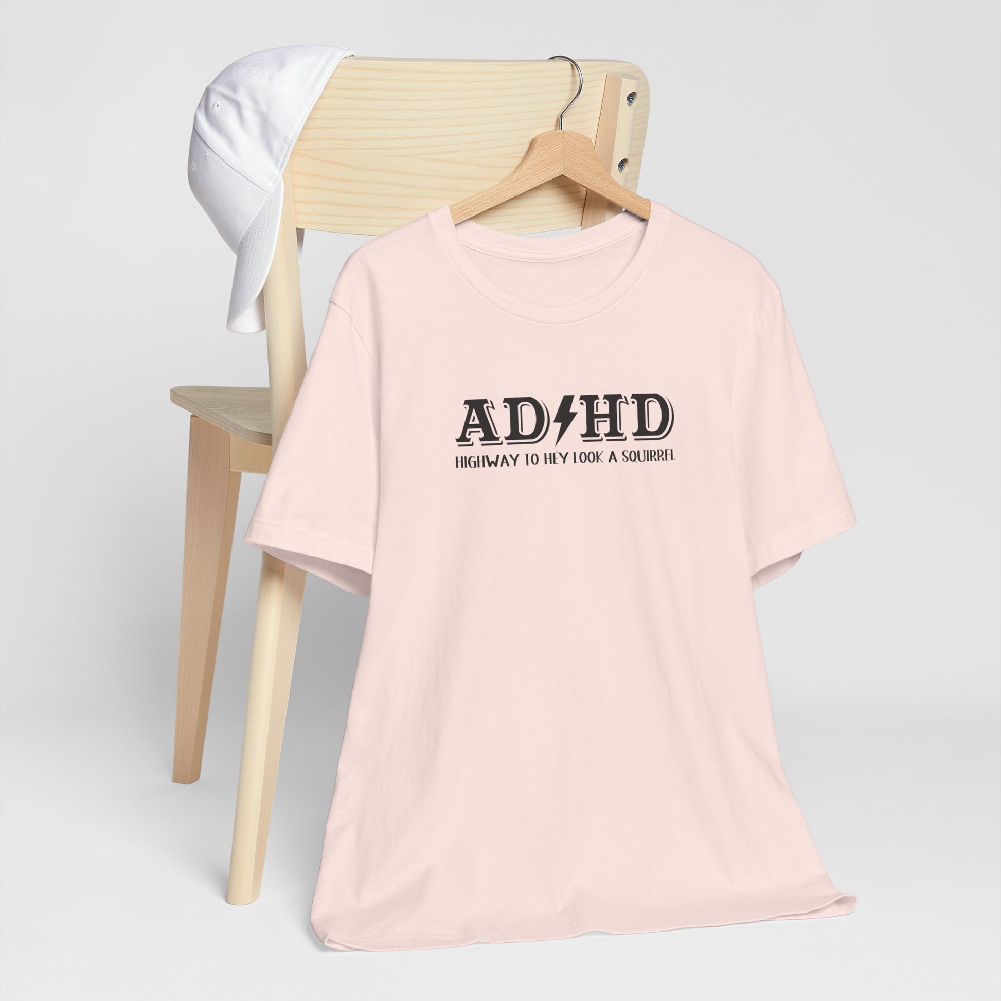 T-Shirt ADHD HIGHWAY T-Shirt – Funny ADHD T-Shirt with Bold Text